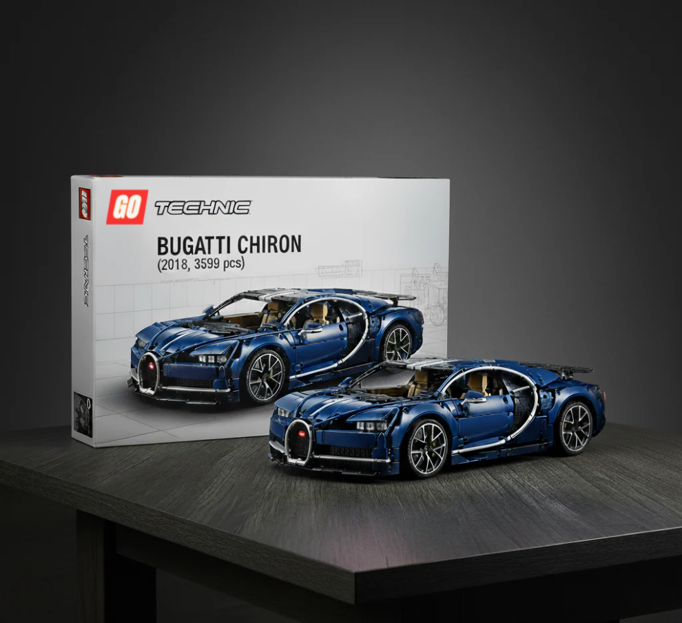 Bugatti Chiron Model (3,689 pcs)