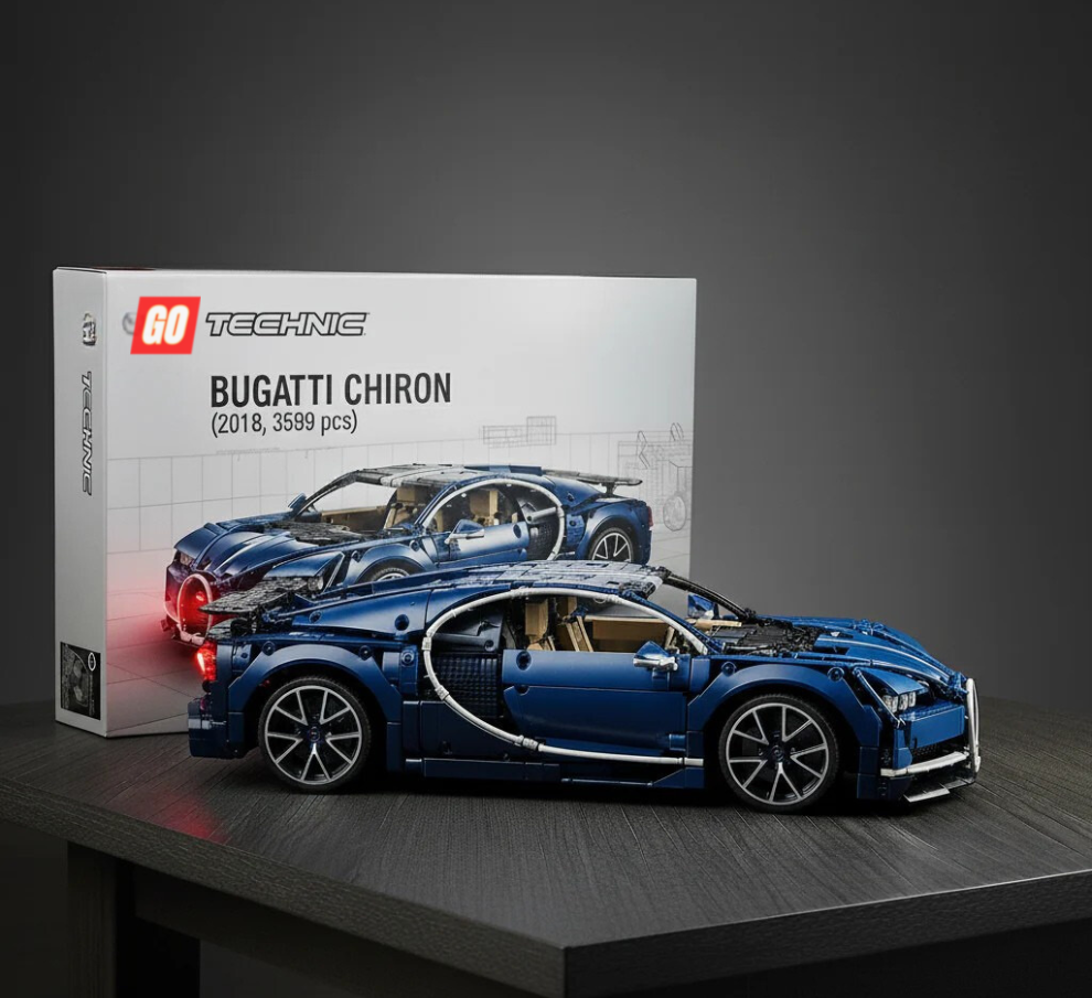 Bugatti Chiron Model (3,689 pcs)